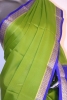 Contrast Classic Pure Mysore Crepe Silk Saree